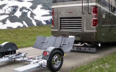 Towing a Vehicle Behind Your RV Using a Tow Dolly: Tips and Recommendations